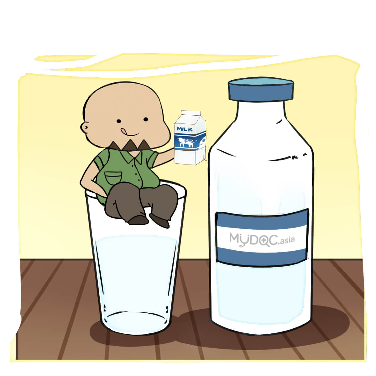 Milk can encourage acne formation