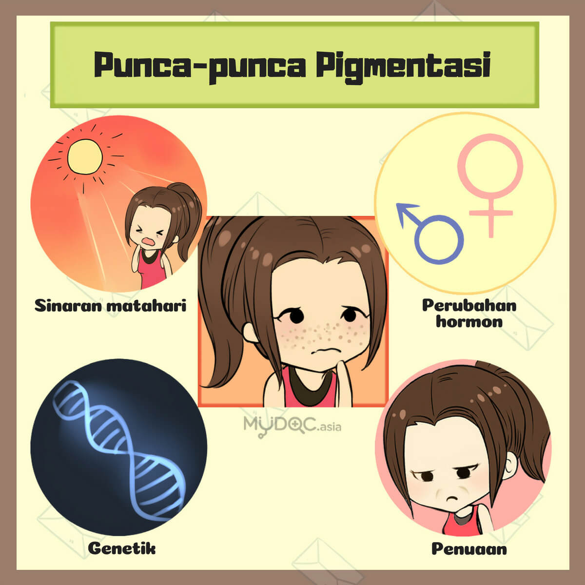 Punca pigmentasi