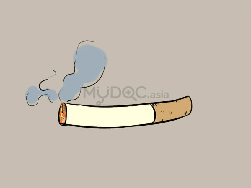 Smoking can increase the risk of developing cervical cancer
