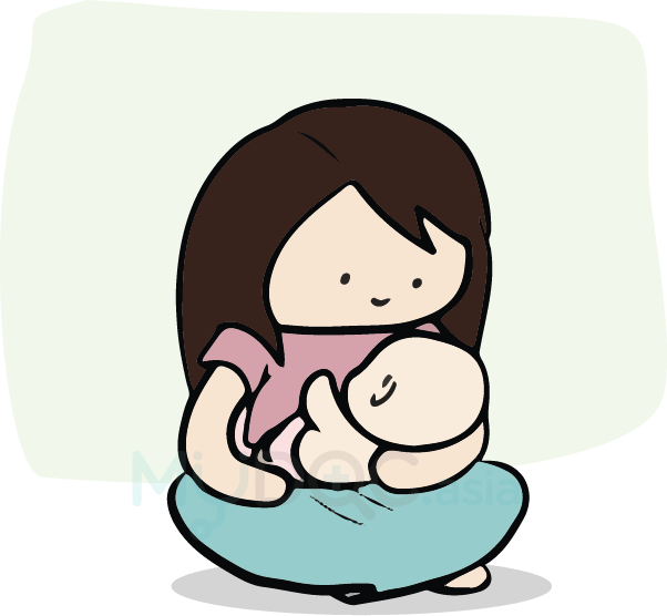 breastfeeding mother