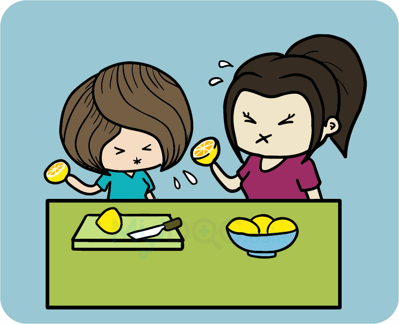 Citrus can cover bad breath