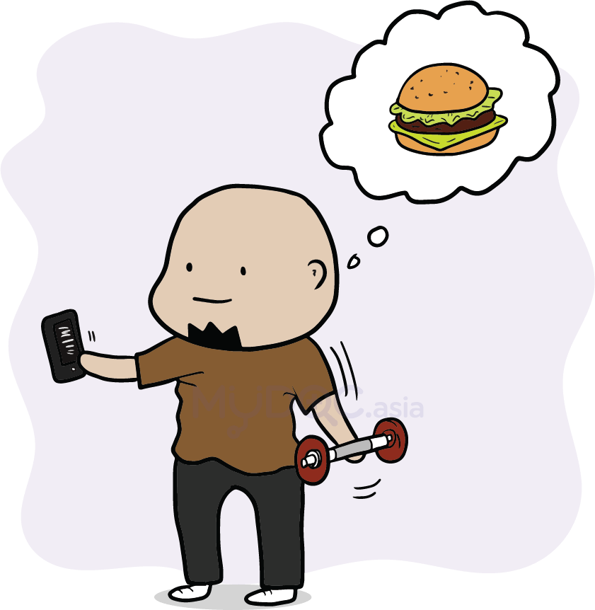 Dollah's wrong way of exercising