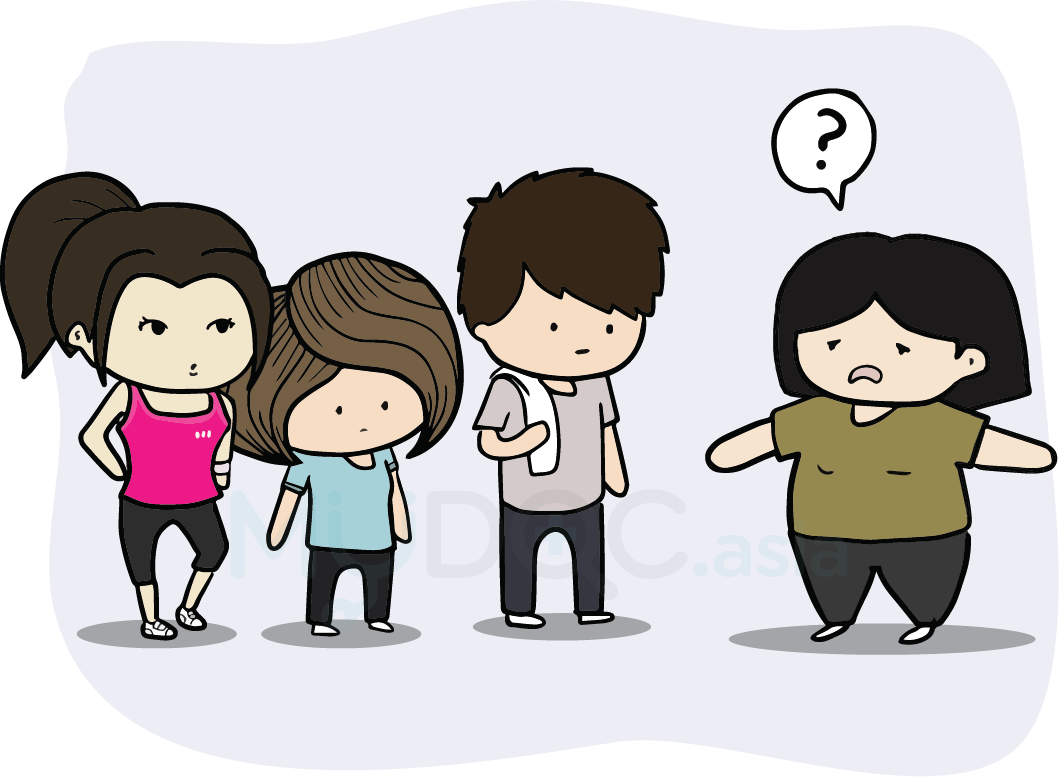 exercise but not loosing weight