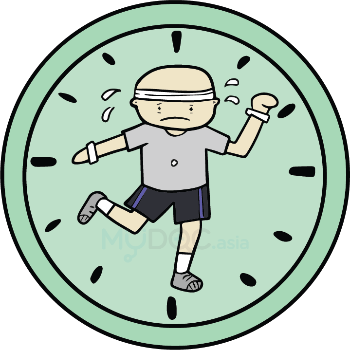 regular exercise time