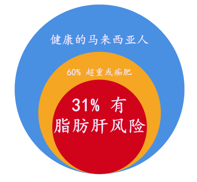 马来西亚60%的超重或痴肥人口
