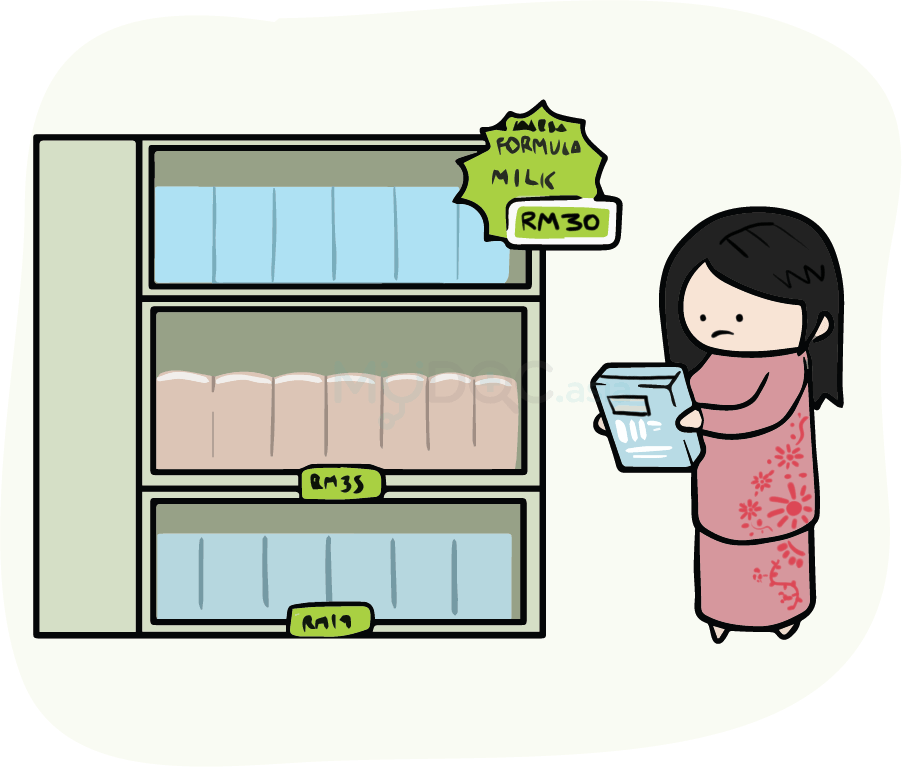 downside of formula milk