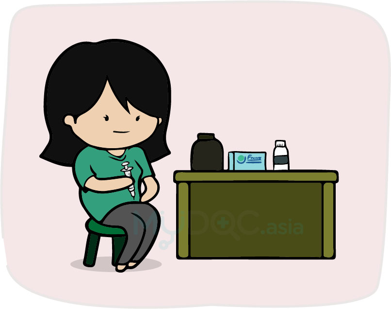 injecting follivli-stimulating hormonebe harming to expecting mother?