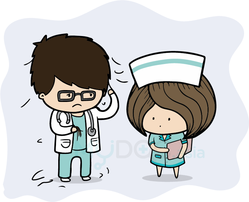 Romeo is sad that his hair is falling