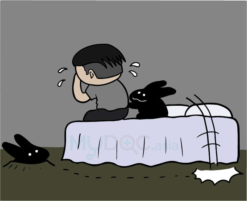 小郁兔入侵， Evan感到莫名的悲伤