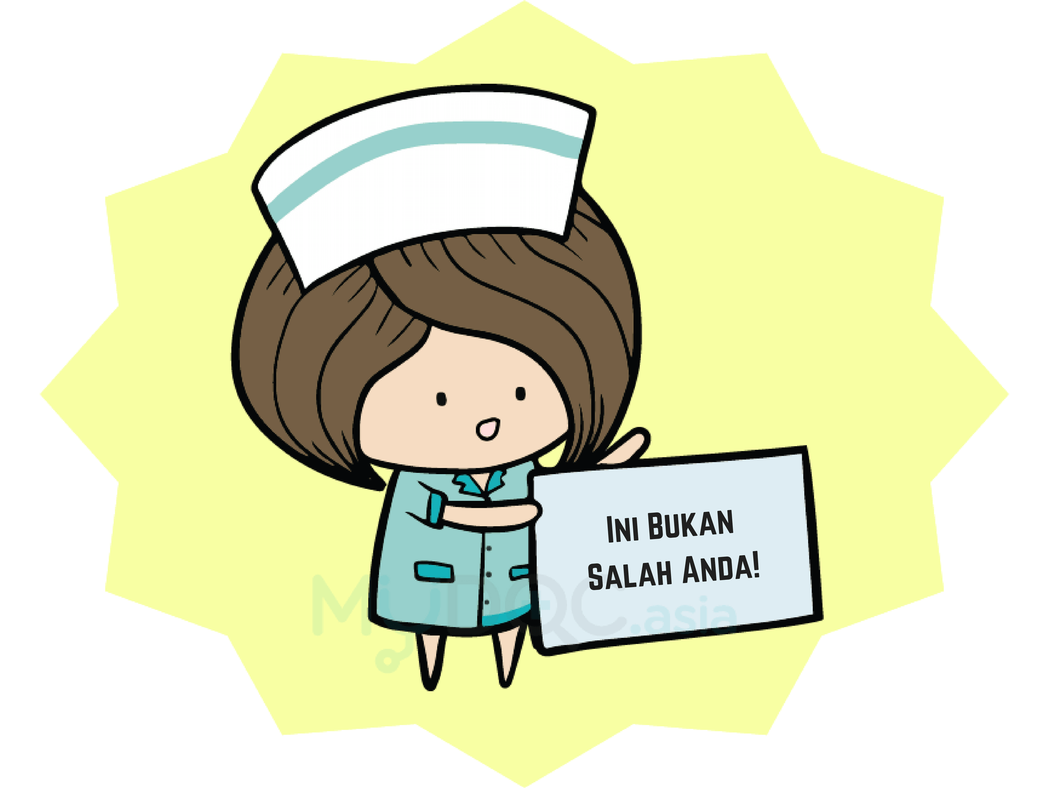 "Ini bukan salah awak!"