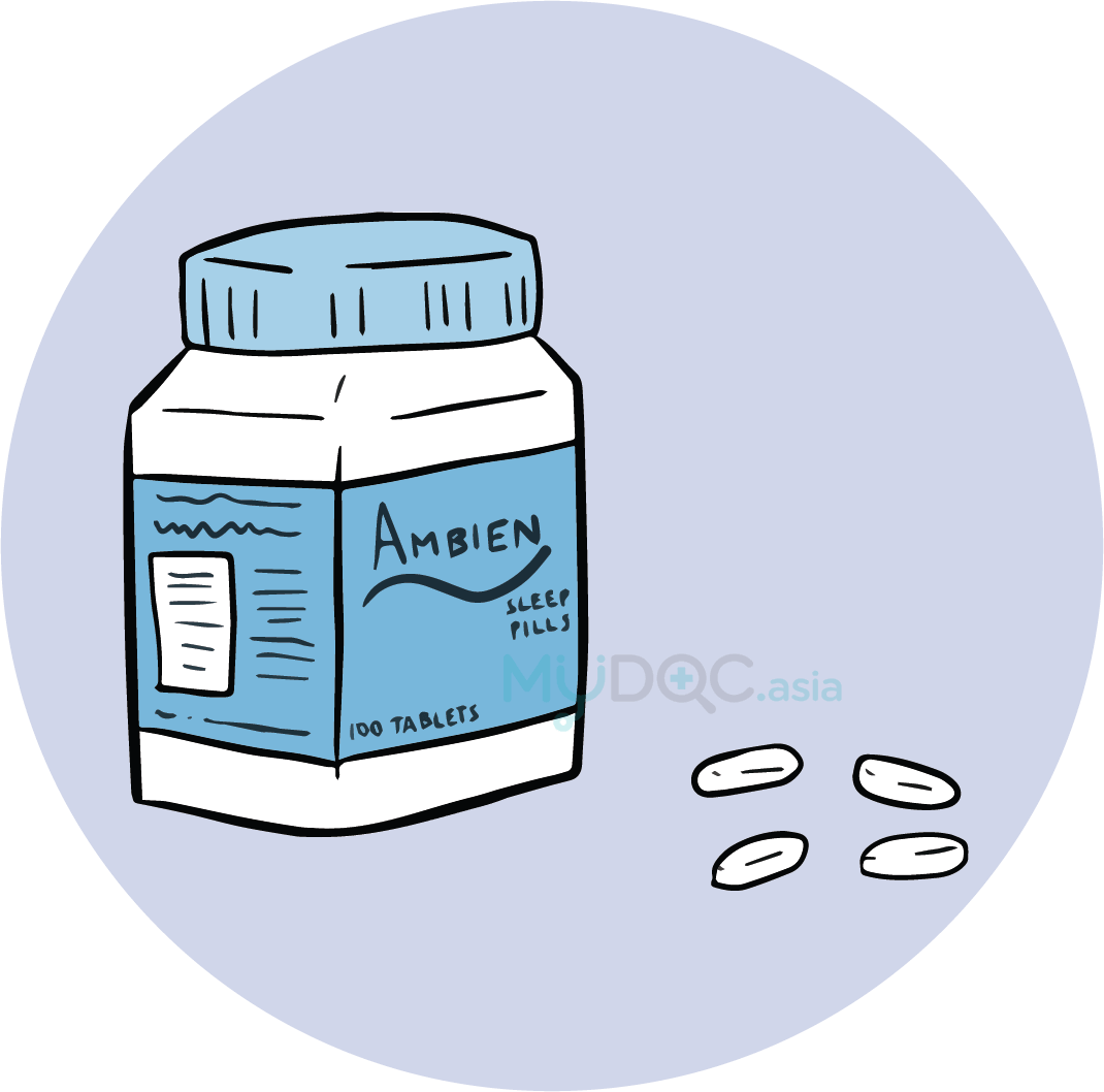 Don't depend on sleeping pills too much