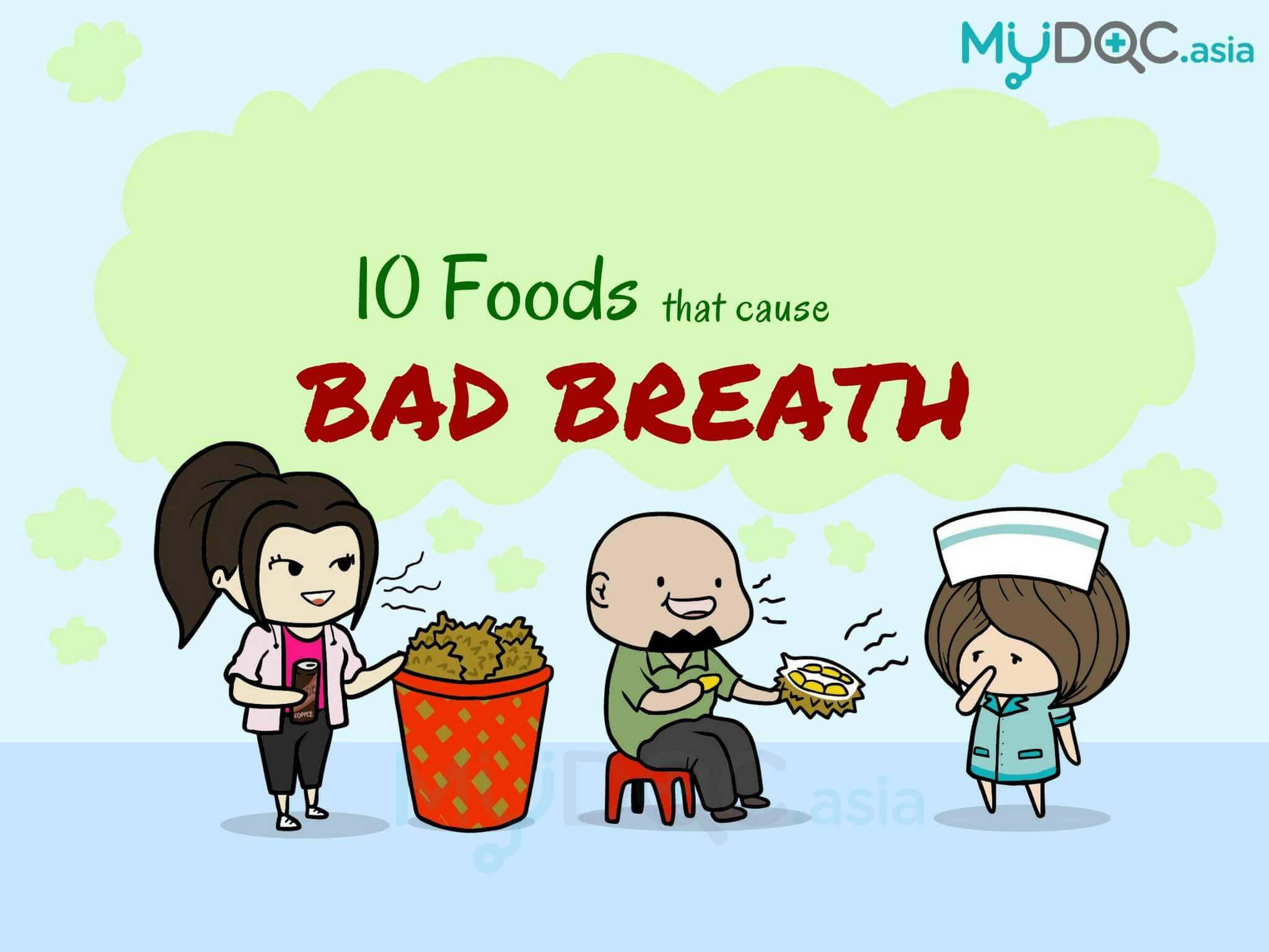 10 Foods That Cause Bad Breath Instantly You Didn't Know Erufu Care