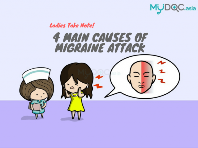 4 Main Causes of Migraine in Women You Must be Aware Of