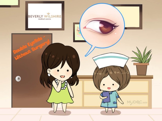 how to make double eyelid