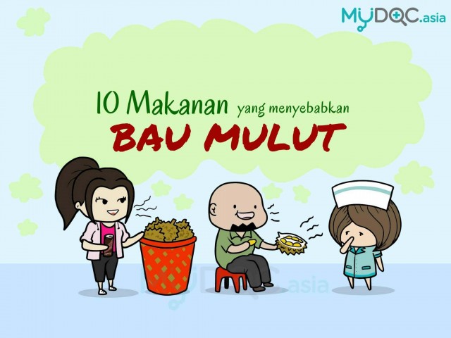 10 makanan atau minuman yang menyebabkan napas buruk instan yang tidak Anda sadari