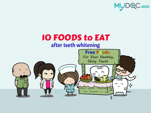 10 Must-Eat Foods to Keep Your Teeth White after Teeth Whitening Treatment