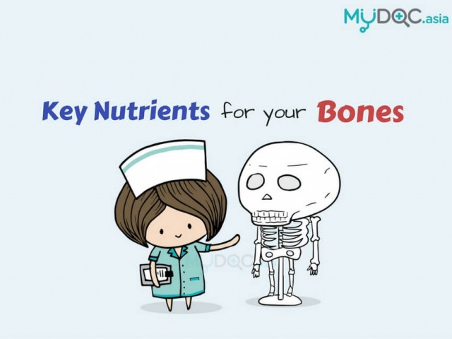 3 Key Nutrients from Foods for Your Healthy Bones