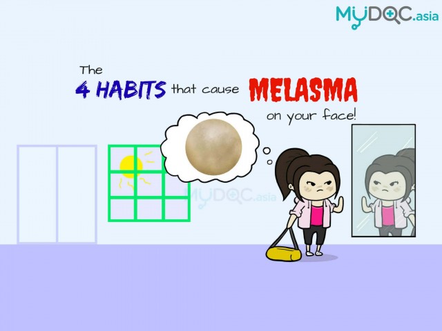 Your 4 Habits That Cause Melasma On Your Face